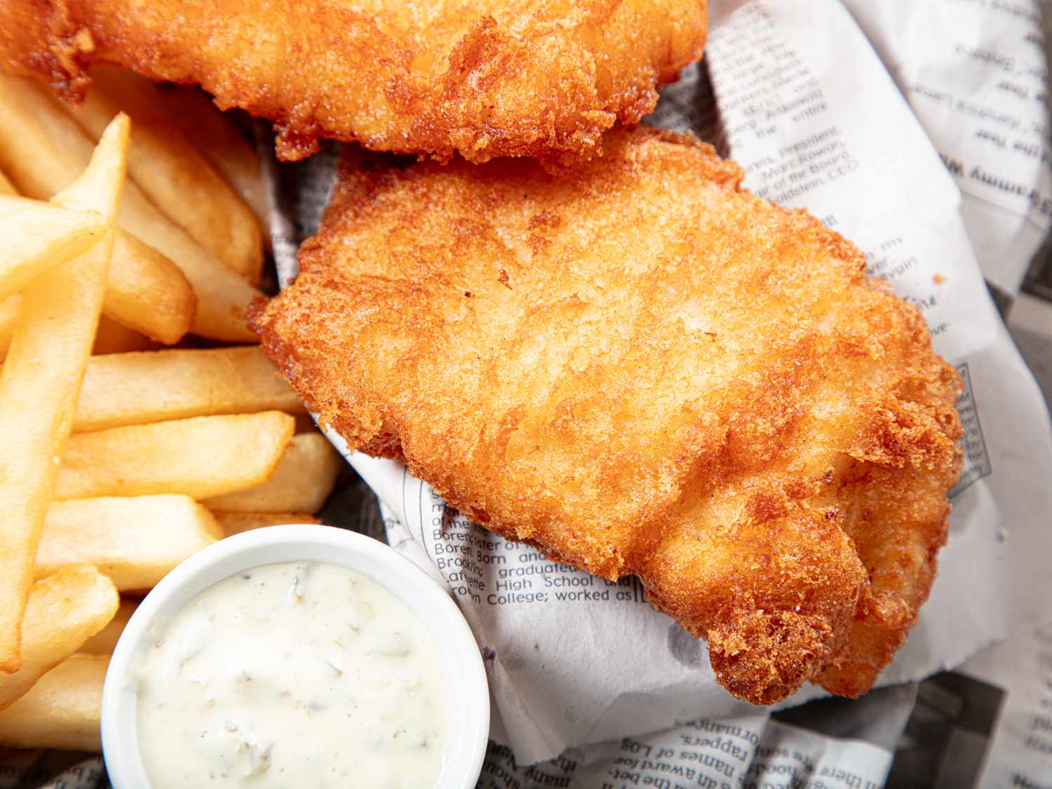 Fish & Chips mártogatóssal